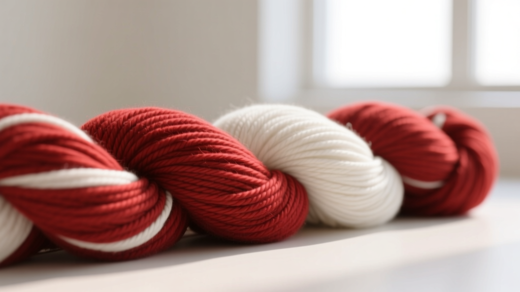 Red and White Yarn: Design Power, Precision & Purpose