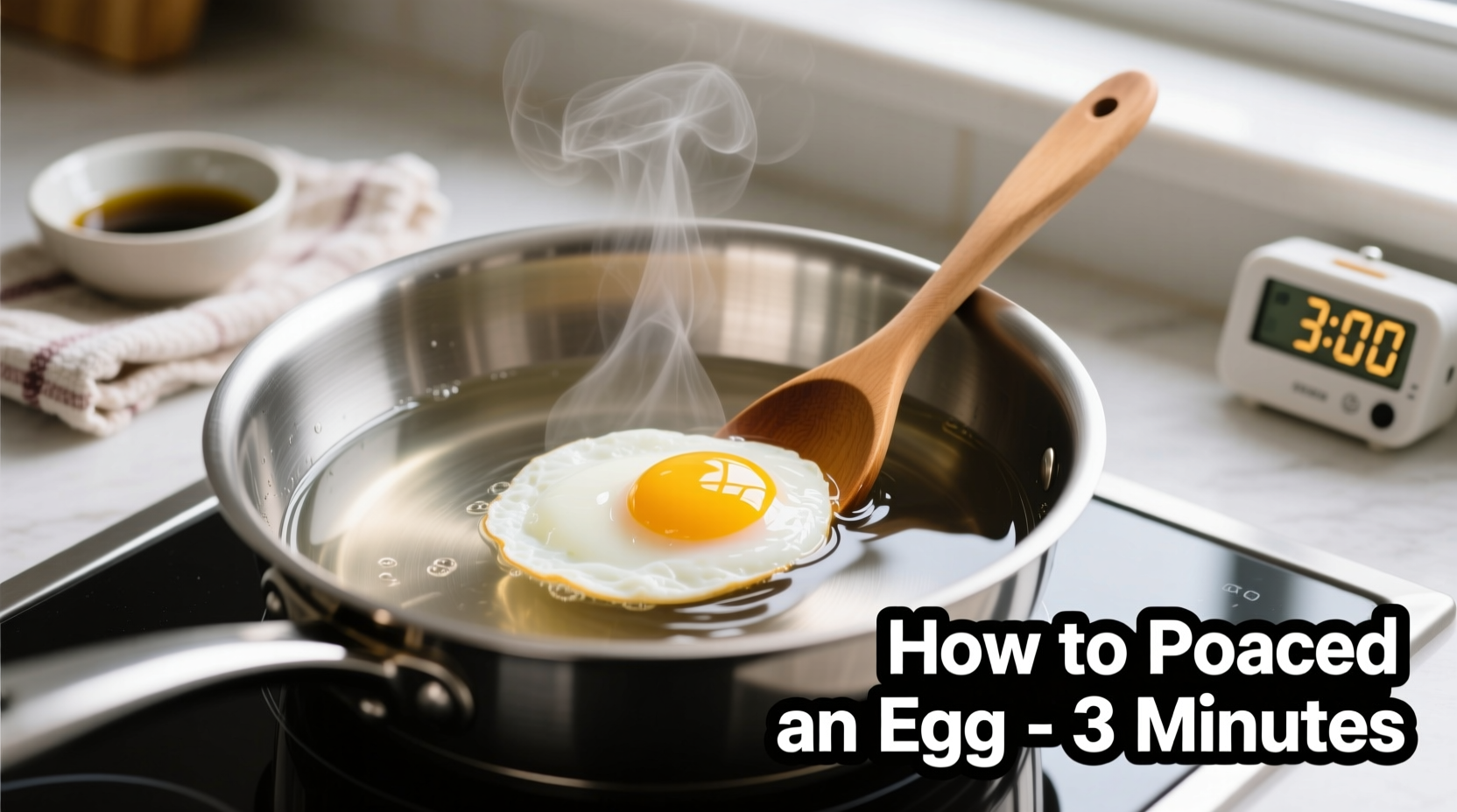 how do you cook poached eggs in a saucepan