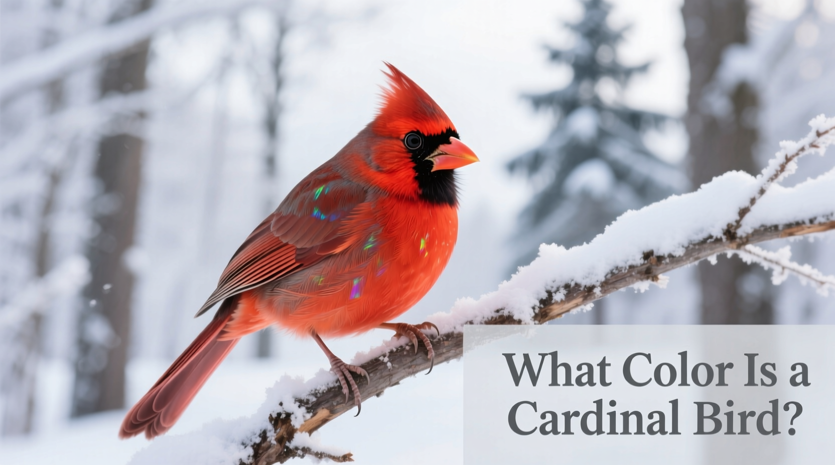 what color is a cardinal bird