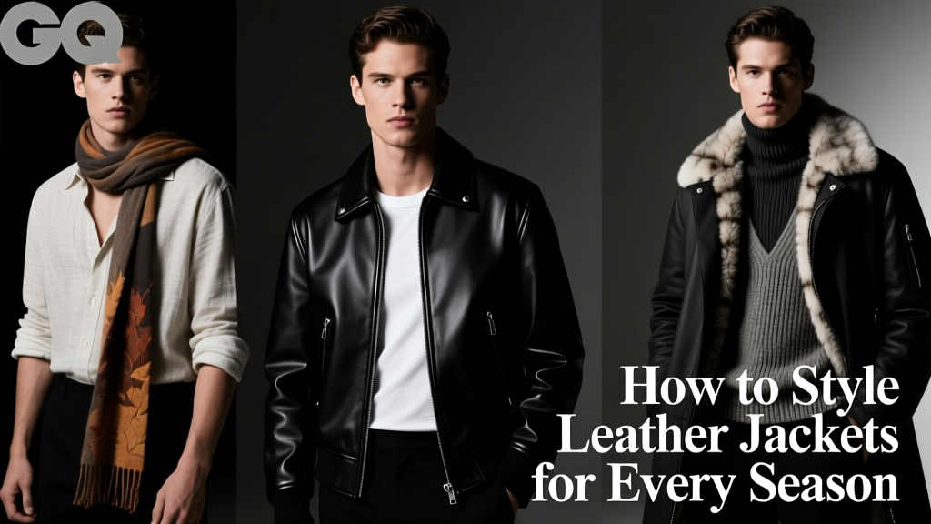How to Style Leather Jackets for Every Season