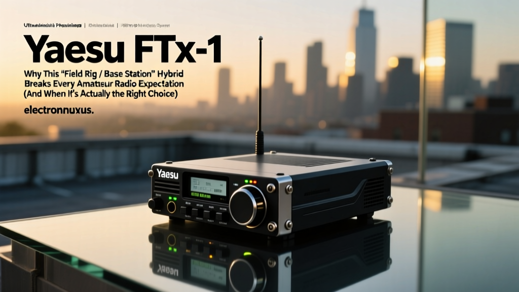 Yaesu FTx-1 Explained: Why This 'Field Rig / Base Station' Hybrid Breaks Every Amateur Radio Expectation (And When It’s Actually the Right Choice)