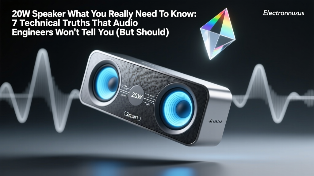20W Speaker What You Really Need To Know: 7 Technical Truths That Audio Engineers Won’t Tell You (But Should)