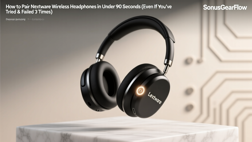 Nextware Wireless Headphones Pairing Guide (2026)