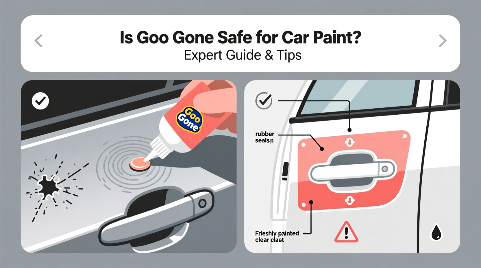 is goo be gone safe for car paint