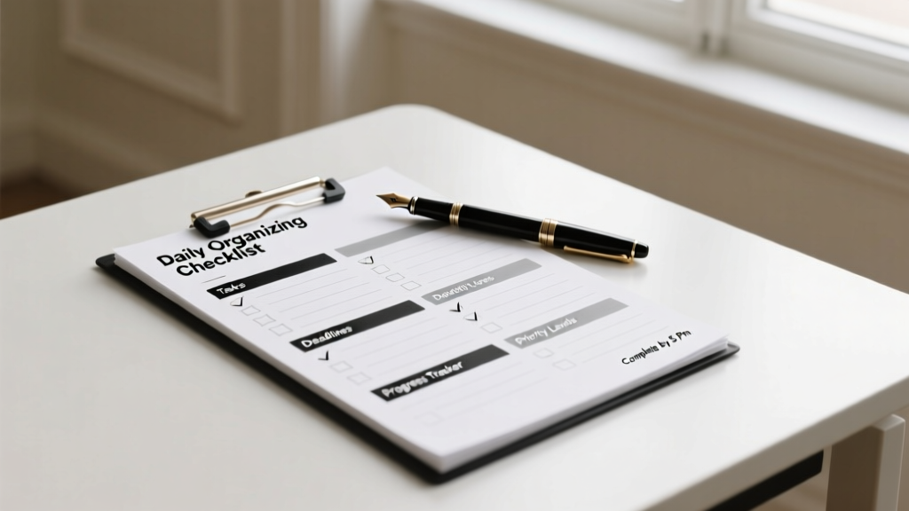 The Room-by-Room Organizer's Checklist: Practical, Tested, and Fully Actionable