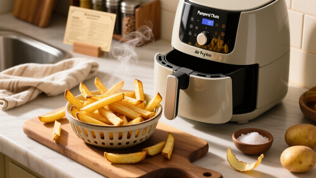 Perfect French Fries in a Pampered Chef Air Fryer
