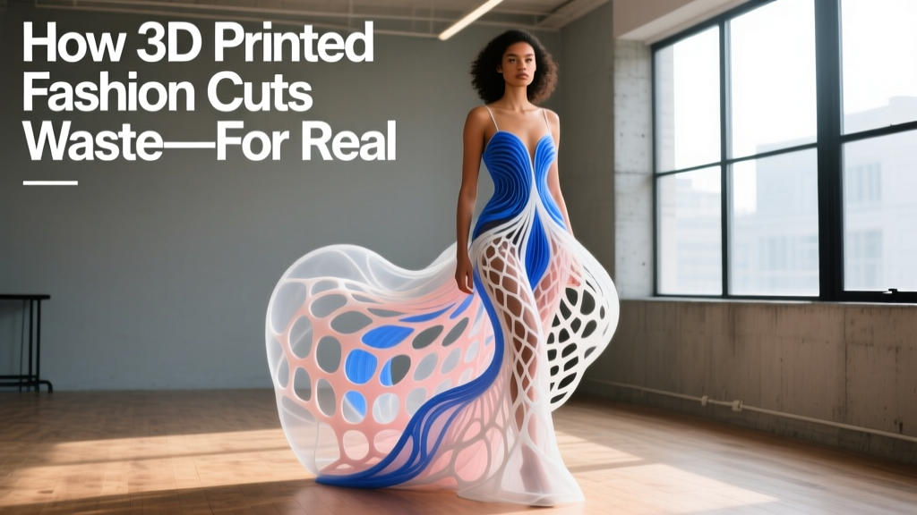 How 3D Printed Fashion Cuts Waste—For Real