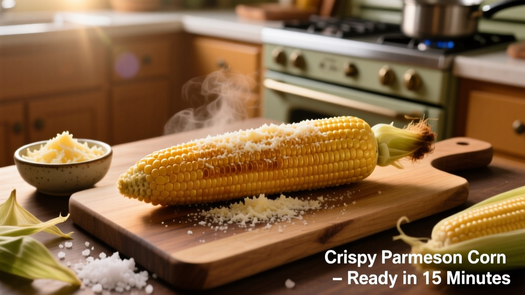 Air Fry Parmesan Corn on the Cob: Crispy, Golden & Oil-Light