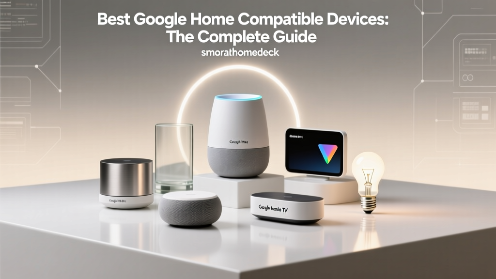 Best Google Home Compatible Devices: The Complete Guide