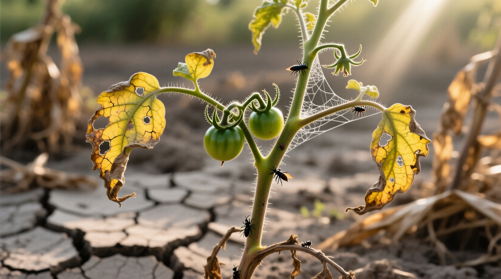 Tomato Plant Stress: Symptoms, Causes & Solutions