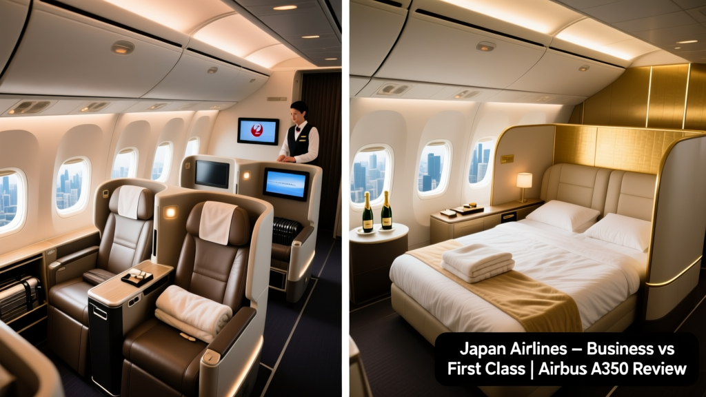 Japan Airlines Business Class vs First Class on Airbus A350-900: A Real-World Review for Value-Conscious Travelers