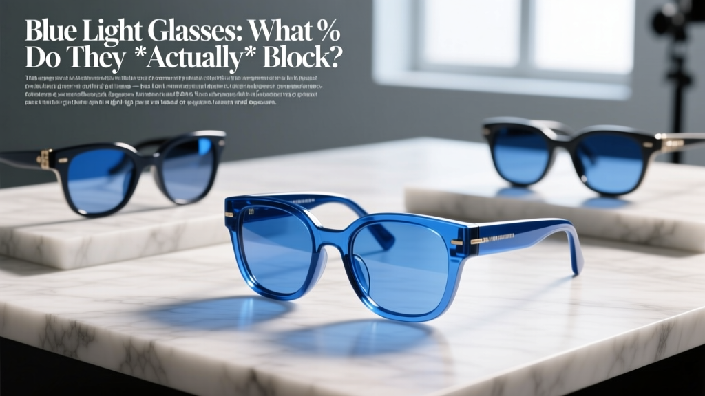 Blue Light Glasses: What % Do They *Actually* Block?