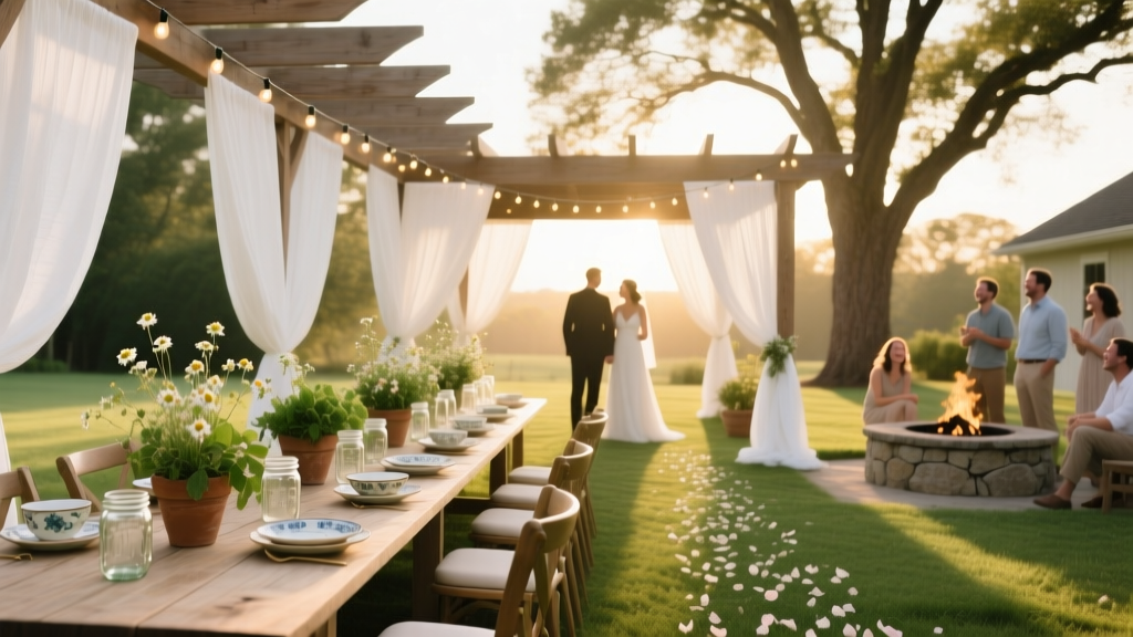 Backyard Wedding Decor: Stress-Free, Budget-Friendly Tips