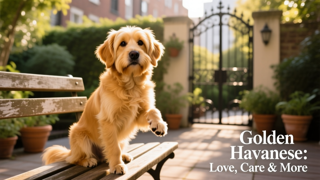 Golden Havanese - Golden Retriever Havanese Mix