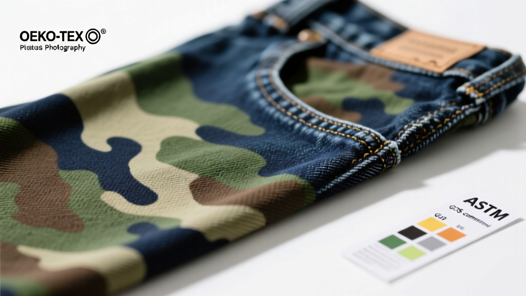 Camo Denim Fabric: Safety, Compliance & Sustainable Sourcing