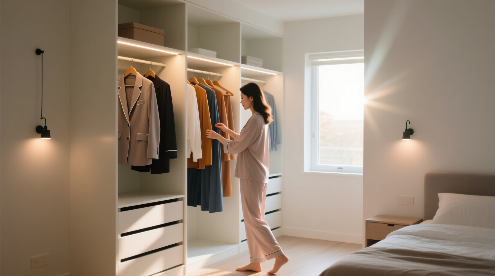 is smart closet lighting worth it closet organization tips