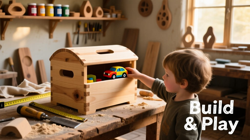 DIY Toy Box: Sturdy Wooden Storage for Kids' Toys