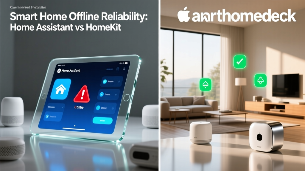 Smart Home Offline Reliability: Home Assistant vs HomeKit