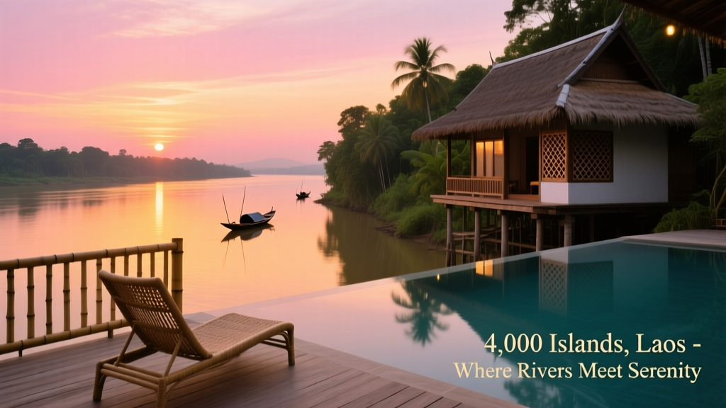 Photo Favorite: Peaceful Sunset at the 4,000 Islands of Laos