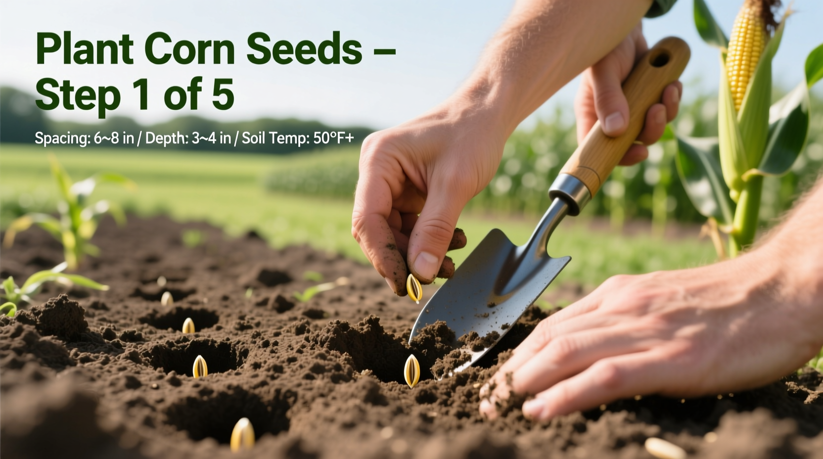 How to Plant Corn Seeds: Complete Step-by-Step Guide