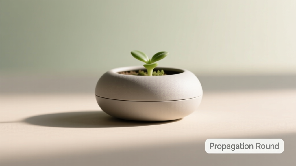 Round for Propagation: Why Circular Containers Are Essential for Healthy Root Development and Successful Plant Cloning