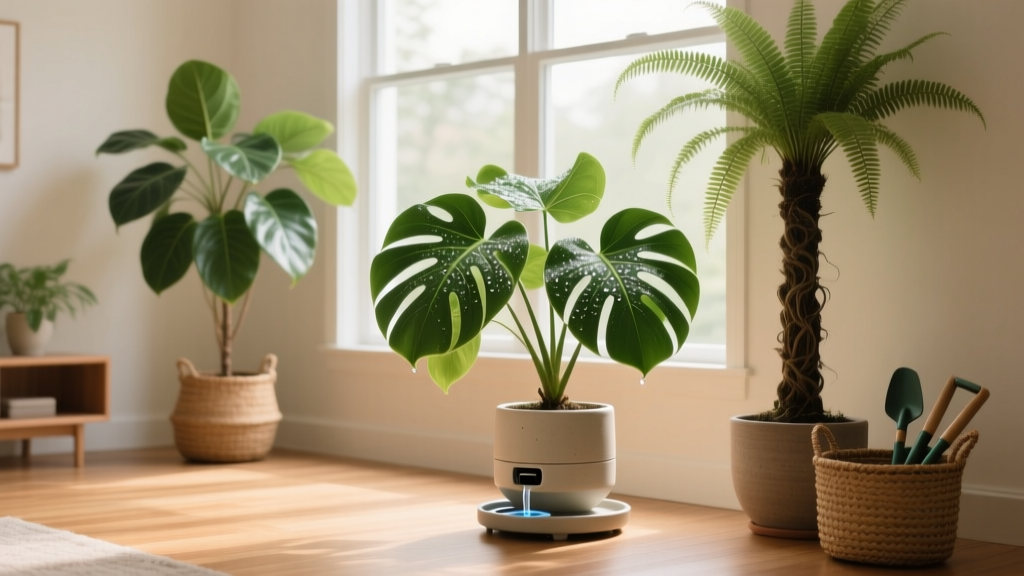 How to Water Large Indoor Plants Without a Mess