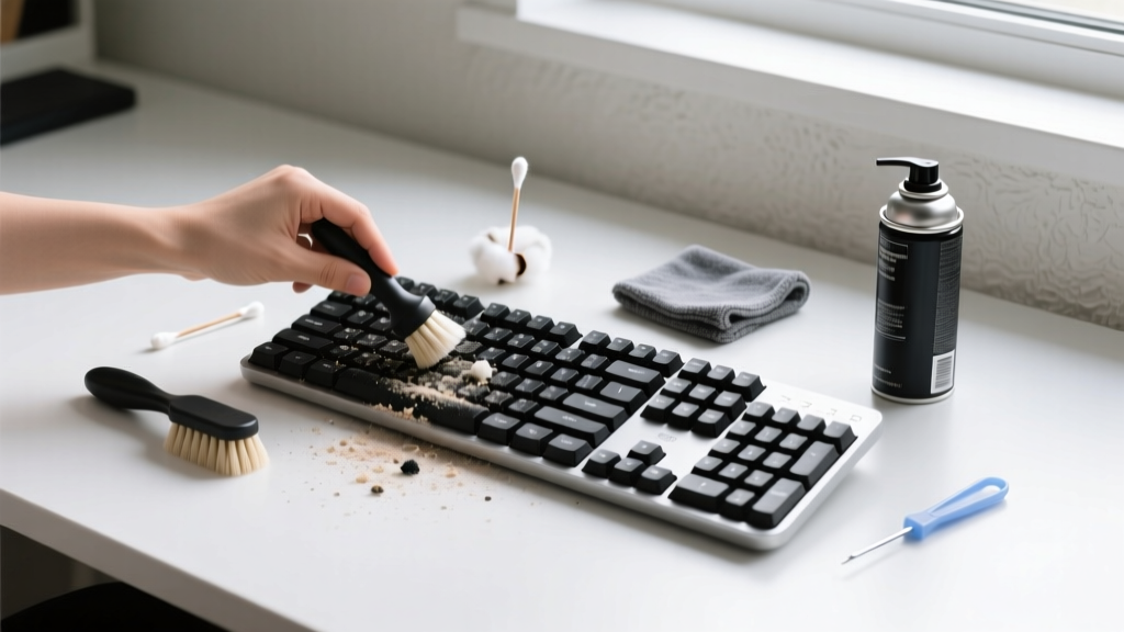 How to Clean Keyboard Without Vinegar: Proven Easy Method