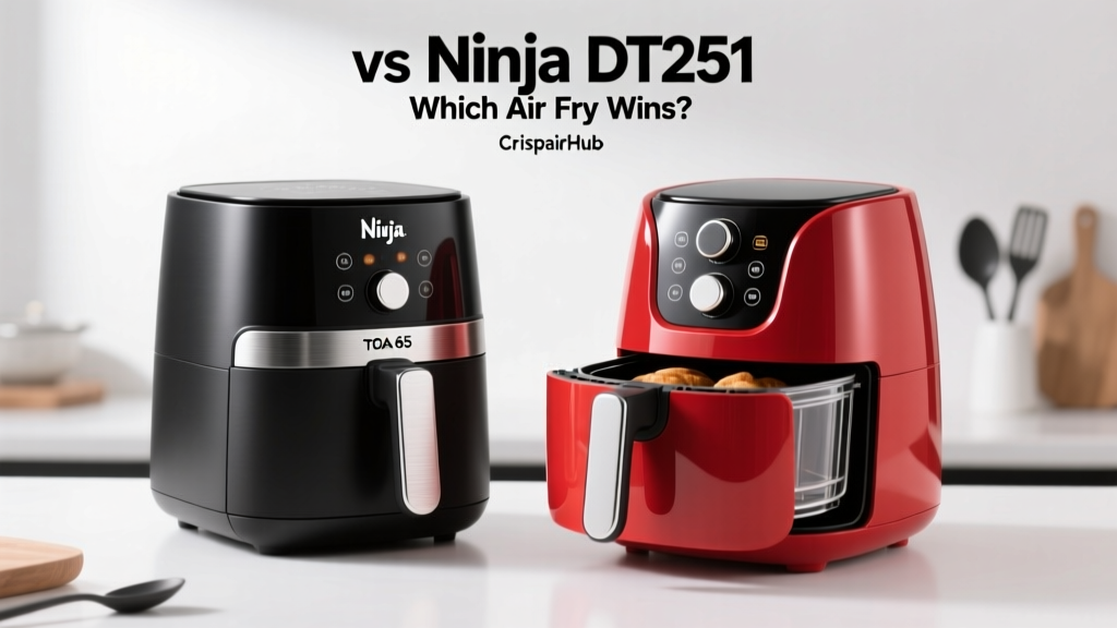 TOA 65 vs Ninja DT251: Which Air Fryer Wins?