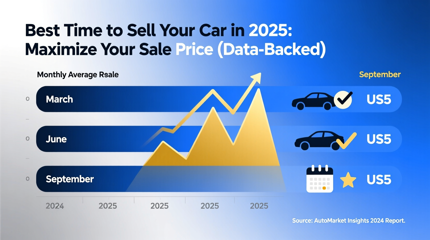 best time of year to sell a car