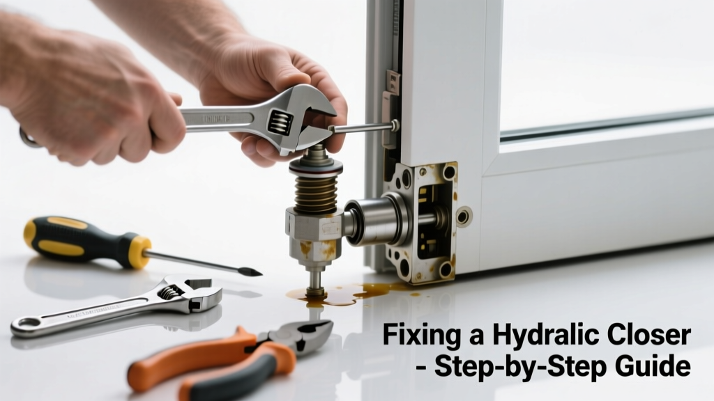 Fixing a Storm Door Hydraulic Closer That Won’t Close