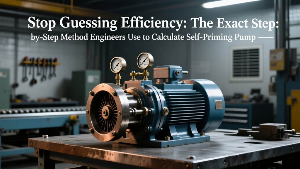 Self-Priming Pump Efficiency: Isentropic, Volumetric &