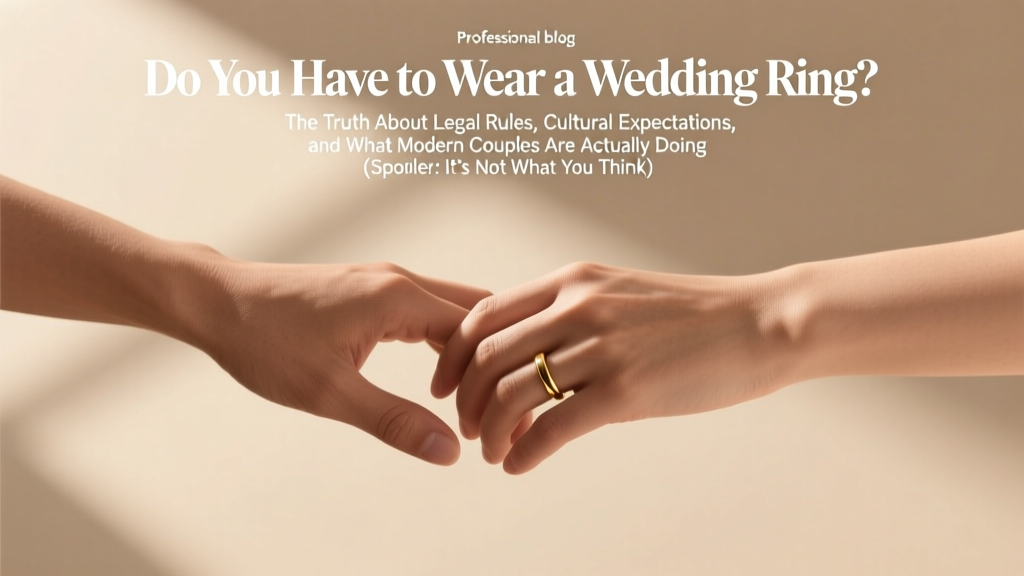 Do You Have to Wear a Wedding Ring? (2026)
