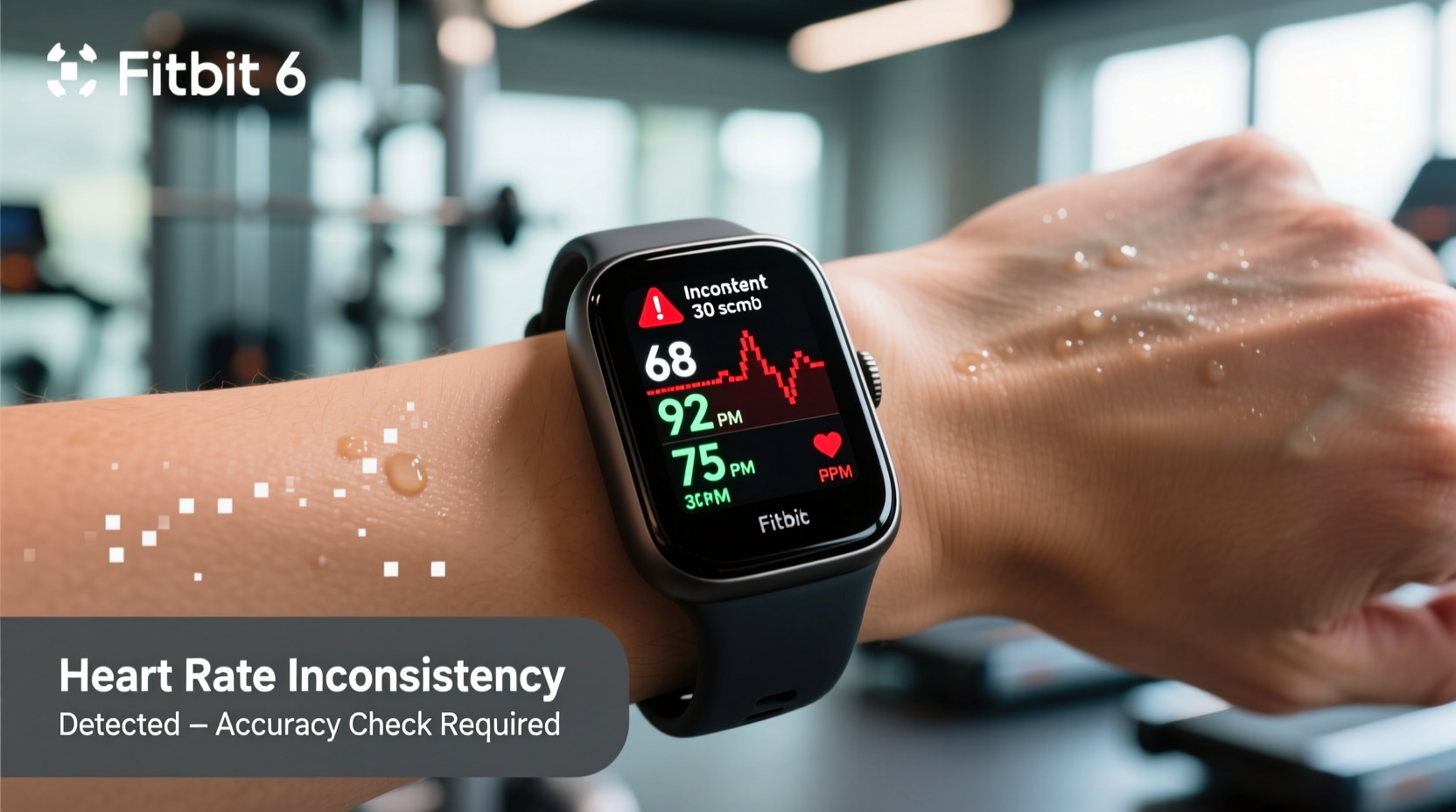 why does my fitbit show inconsistent heart rate readings accuracy check