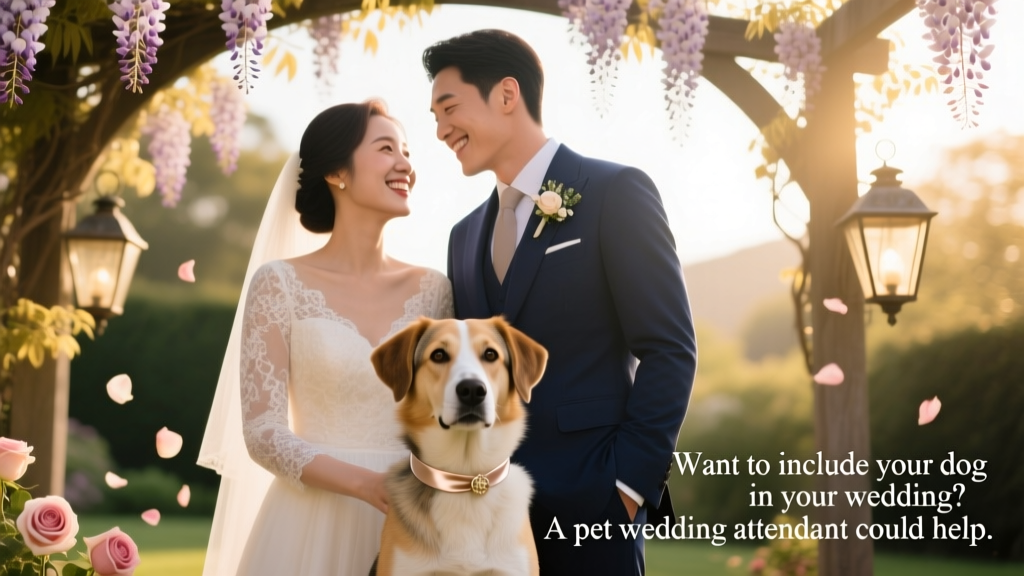 Want to Include Your Dog in Your Wedding? A Pet Wedding Attendant Could Help