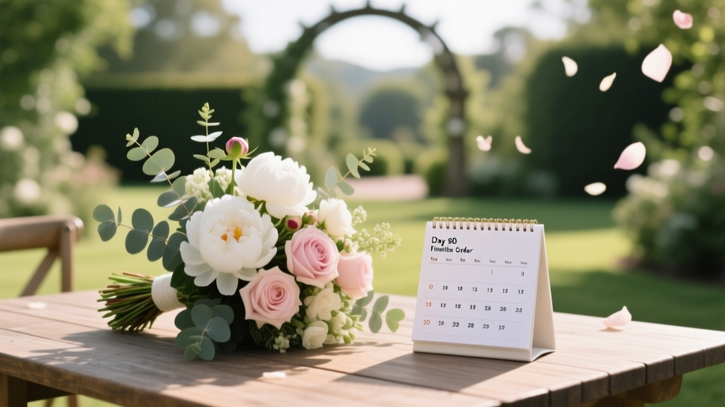 Wedding Flowers: 90-Day Planner to Save $1,200+ (2026)