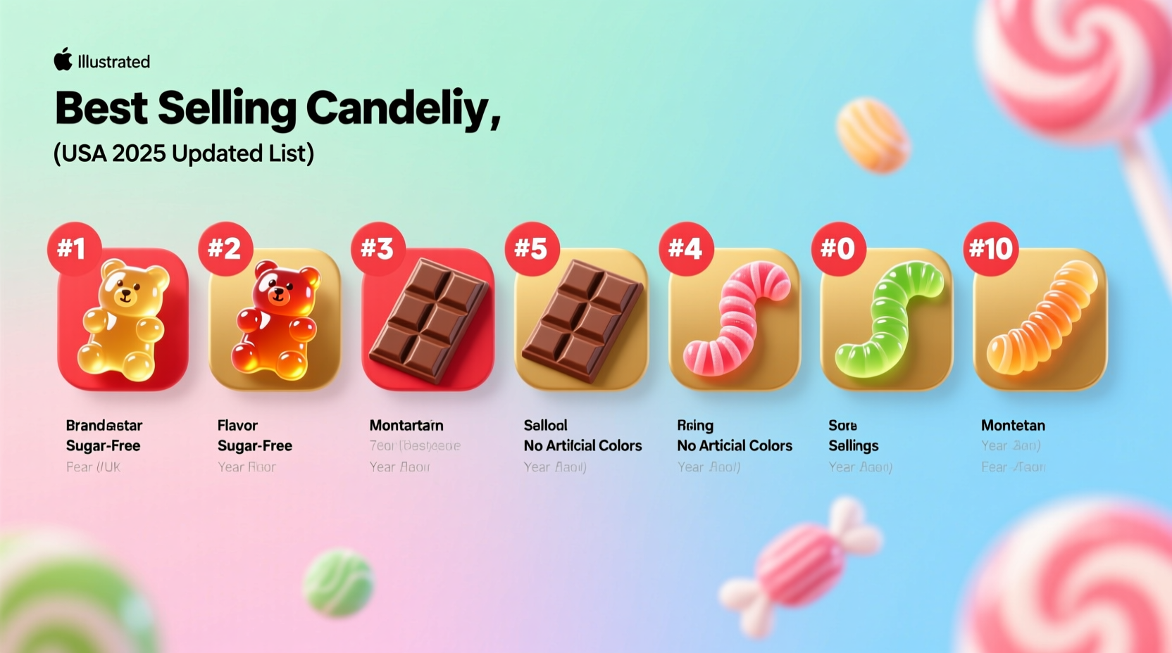 best selling candy in usa