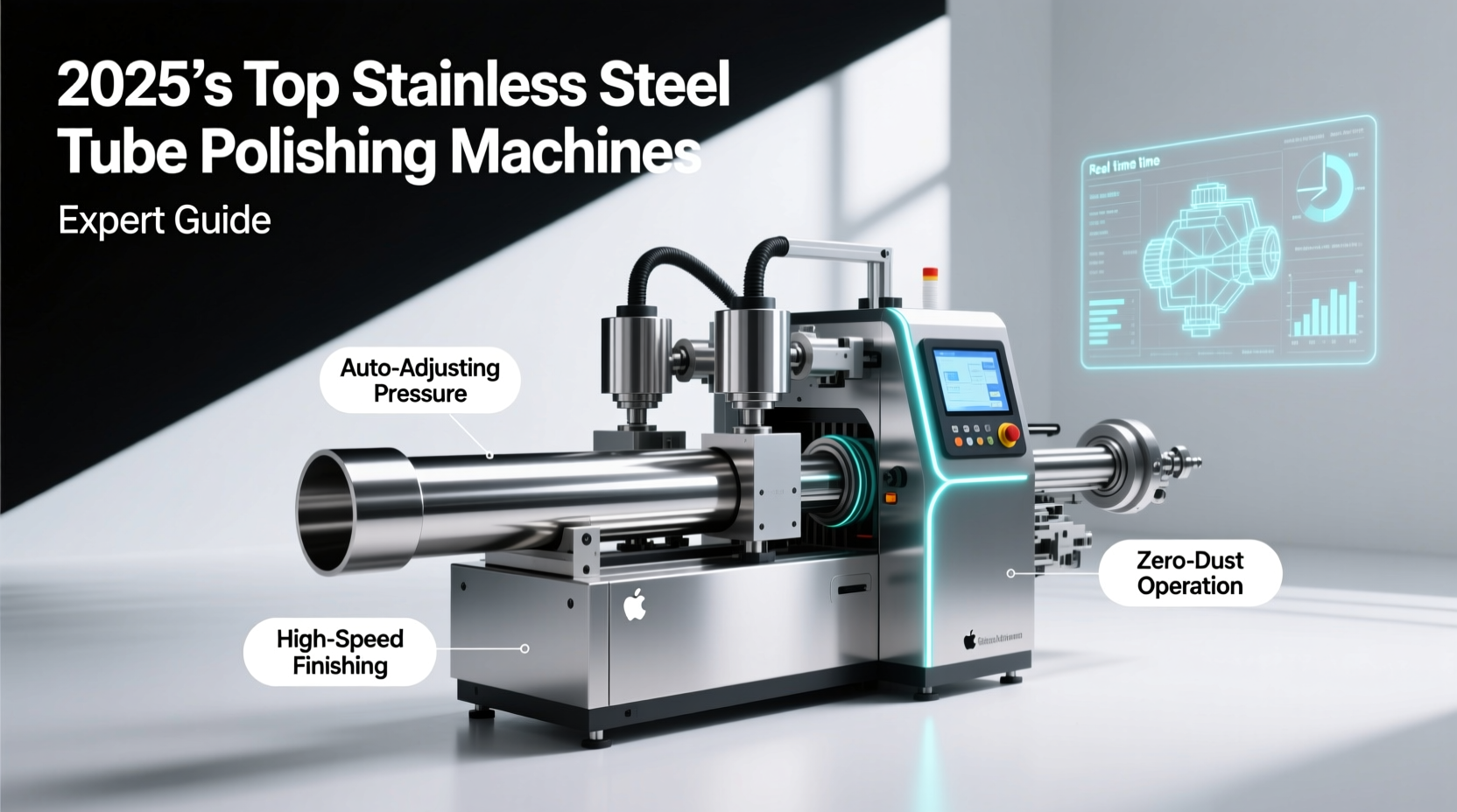 best ss tube polishing machine