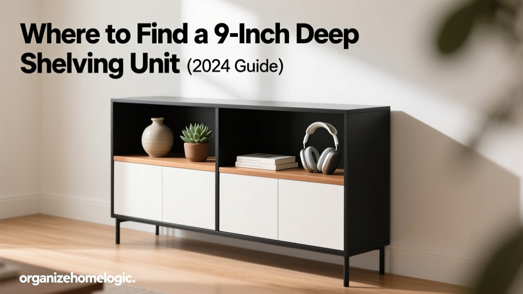Where to Find a 9-Inch Deep Shelving Unit (2024 Guide)