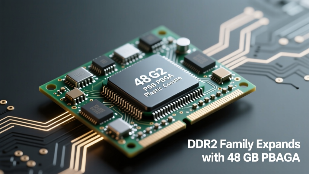 DDR2 Family Expands With 48 GB PBGA: A Technical Deep Dive into Density, Packaging, and Embedded System Implications