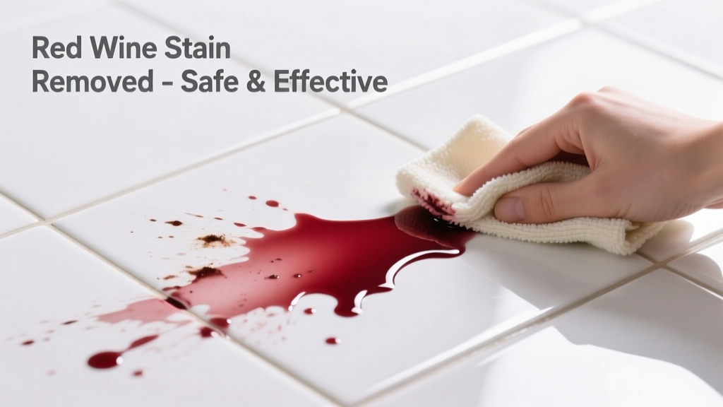 How to Remove Red Wine from Tile Safely and Effectively