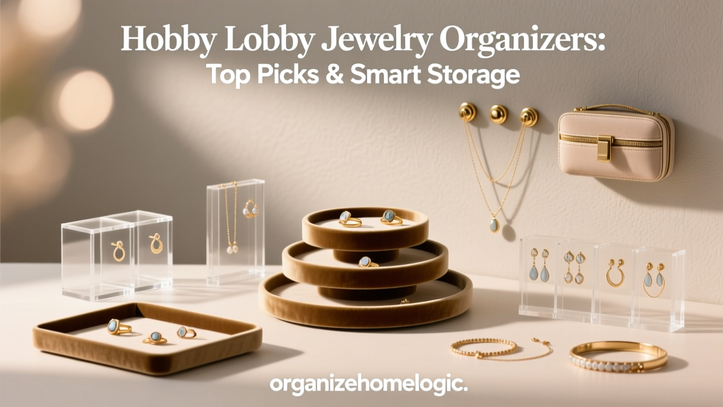 Hobby Lobby Jewelry Organizers: Top Picks & Smart Storage