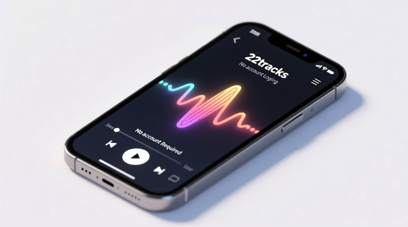 22tracks provides simple streaming music with no accoun