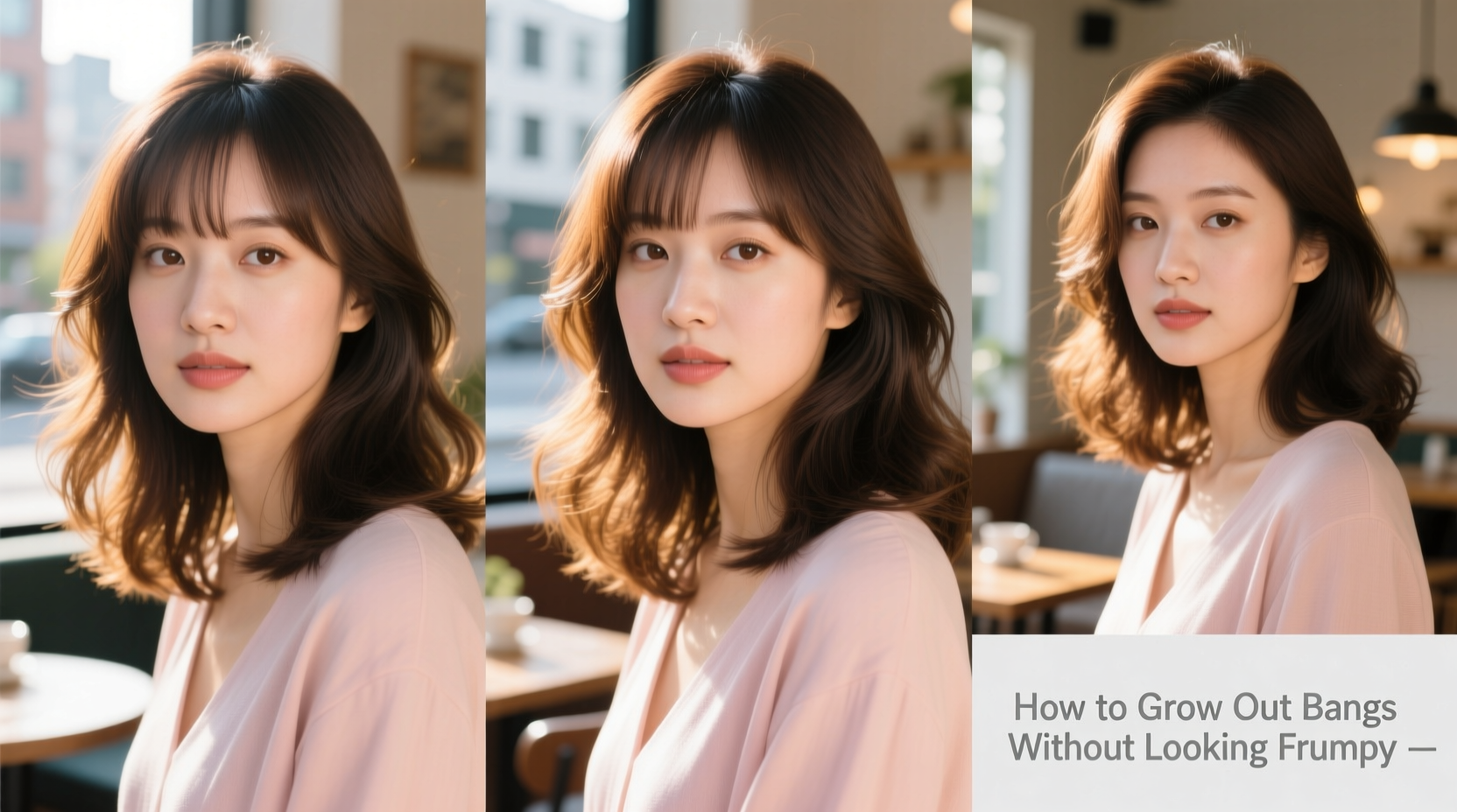 how to grow out bangs without looking frumpy styling tricks that help