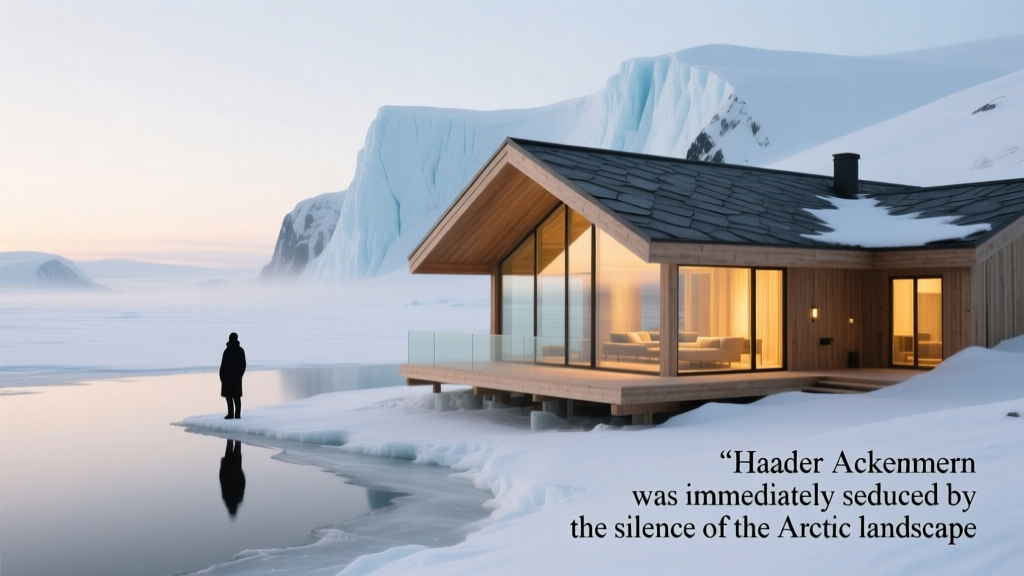 Haider Ackermann Was Immediately Seduced By The Silence Of The Arctic Landscape: Design, Acoustics, and Hospitality in Extreme Environments