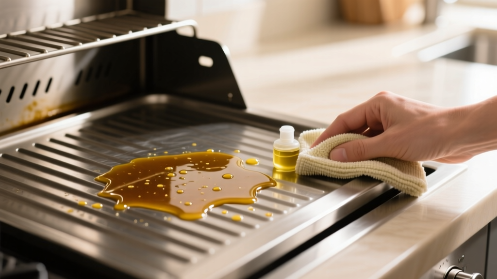 Tested: How to get salad dressing out of indoor grill