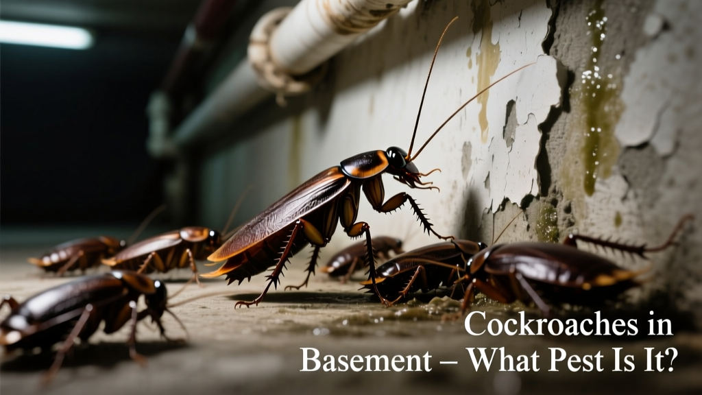 Cockroaches in Basement: What Pest Is It?