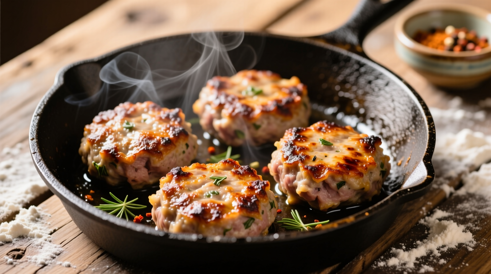 simple homemade sausage patties