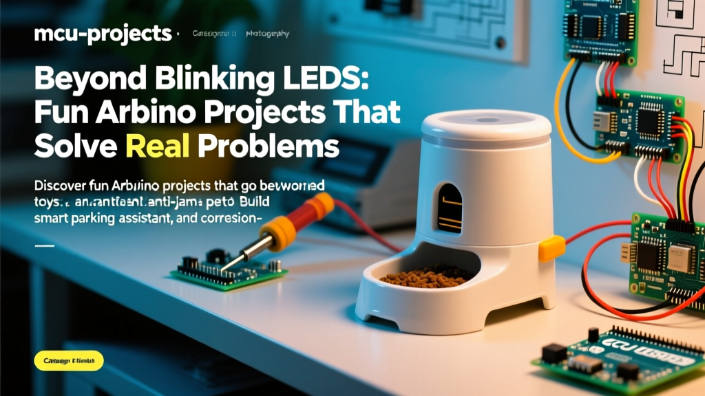 Beyond Blinking LEDs: Fun Arduino Projects That Solve Real Problems