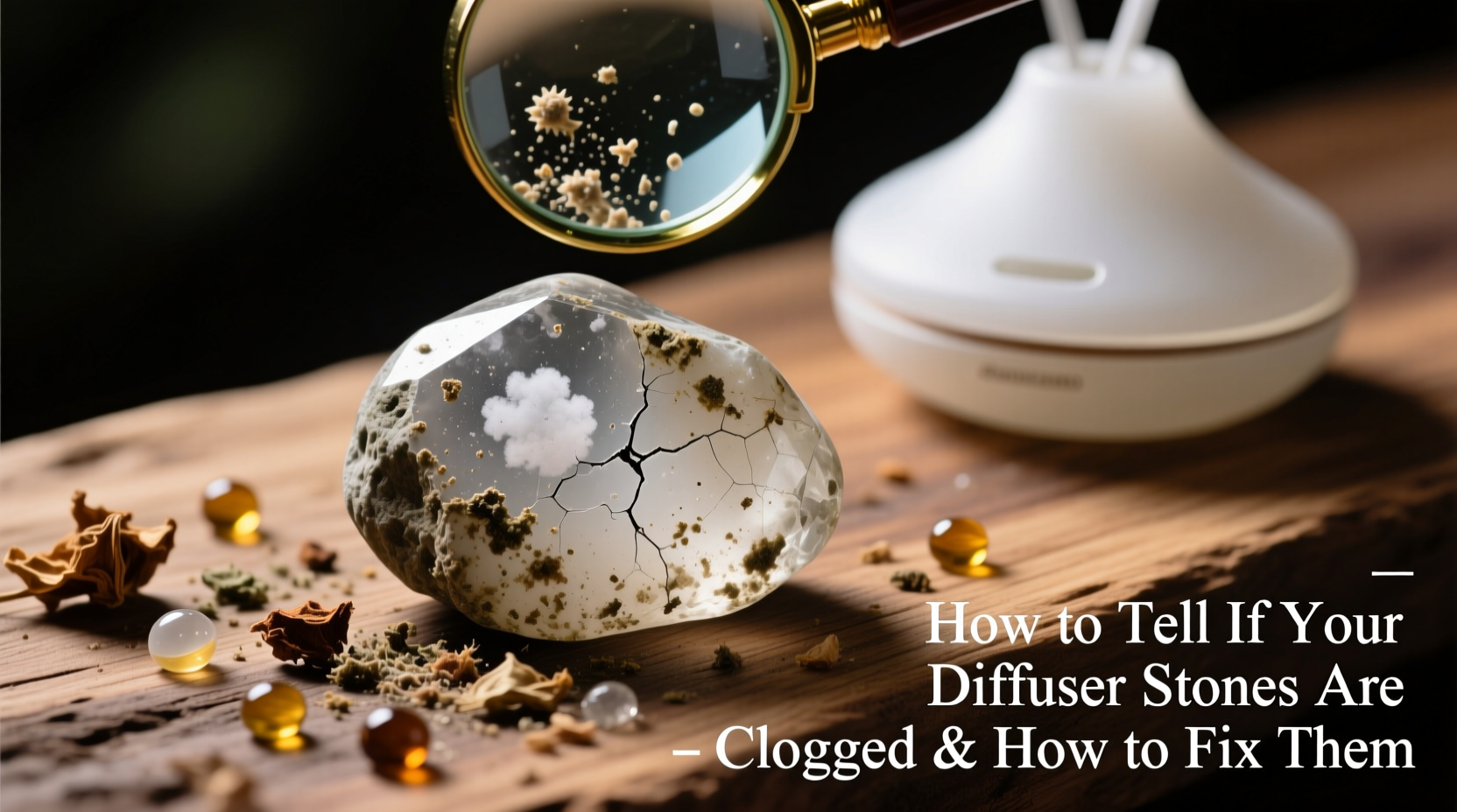 how to tell if your diffuser stones are clogged and how to fix them