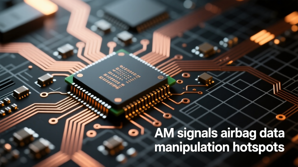 AM Signals Airbag Data Manipulation Hotspots in New York City: Technical Analysis of Vulnerable CAN Bus Interfaces and Regulatory Gaps